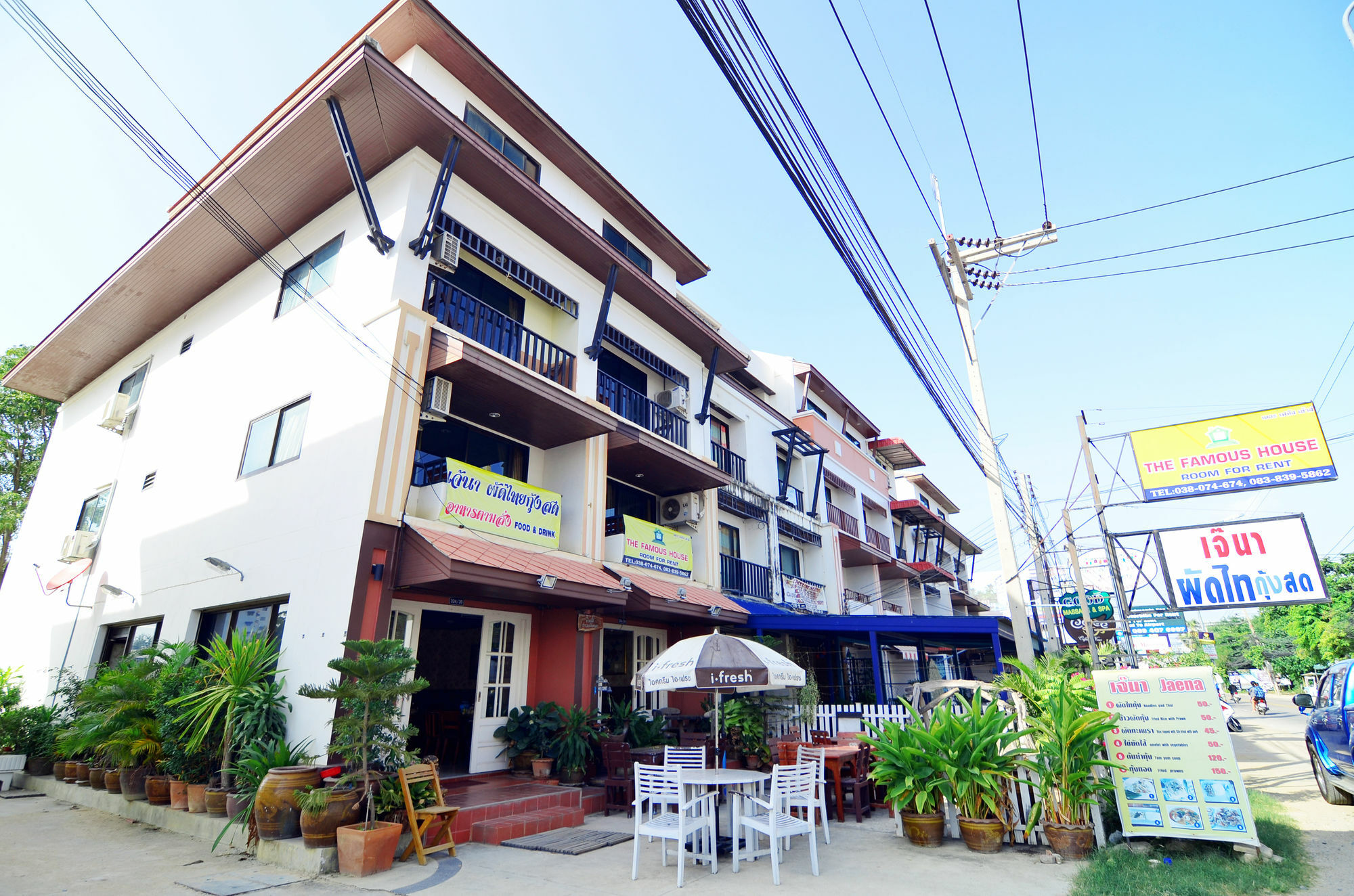 Hotel The Famous House - Jomtien Pattaya Zewnętrze zdjęcie